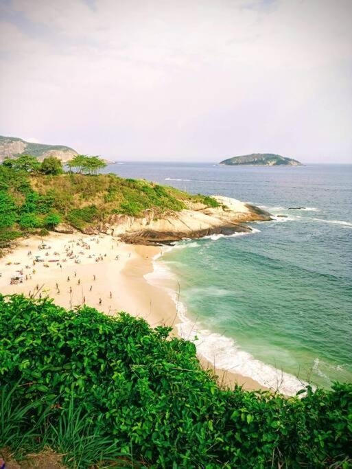 Apto Pe Na Areia Condominio Oceanside Camboinhas Niteroi Luaran gambar
