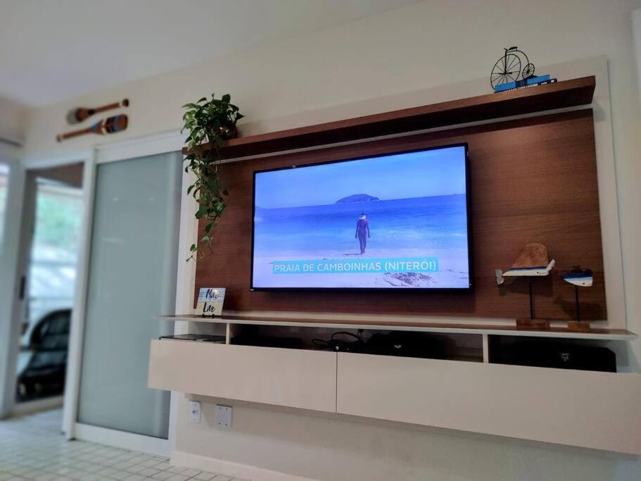 Apto Pe Na Areia Condominio Oceanside Camboinhas Niteroi Luaran gambar