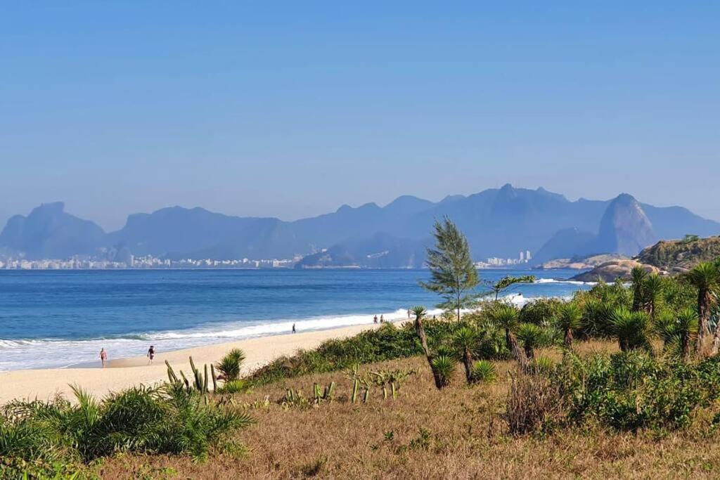Apto Pe Na Areia Condominio Oceanside Camboinhas Niteroi Luaran gambar